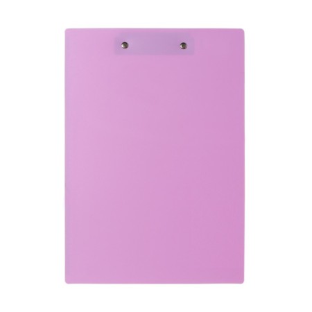 Plastic tablet with A4 clamp, Erichkrause "Matt Pastel Bloom", scale 30cm, in a package, mix-8