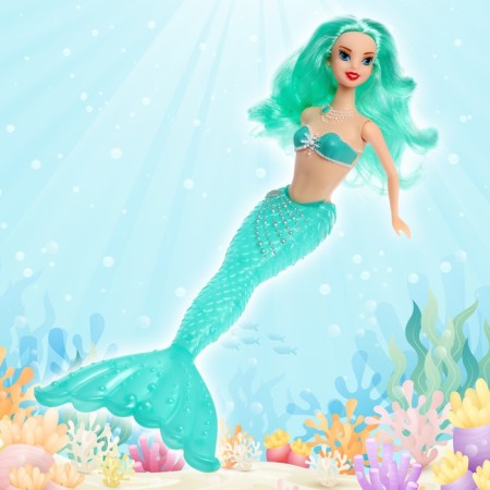 Fairytale doll "Mermaid" with light, mix-5