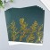 Scrapbooking paper gold "Plant" density 180 g 30.5x32 cm