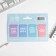 Magnetic bookmarks Time to Read on a postcard, 4 pcs