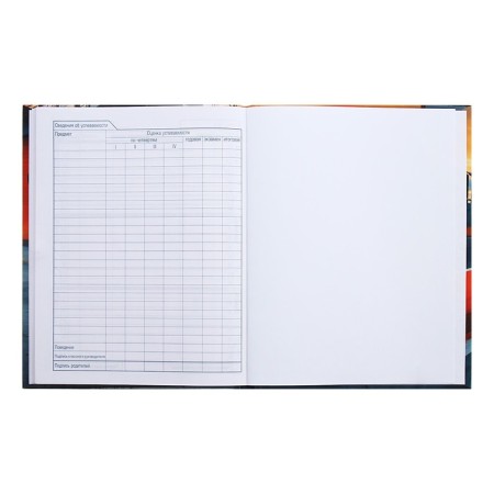 Universal diary for grades 1-11 Sport Style, hard cover, glossy lamination, 40 sheets-8