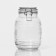 Glass Bank for bulk products with a bugol lock of the Utyut, 2.1 l, 14.5 × 12 × 19 cm