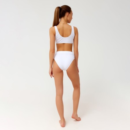Swimsuit female separate minku color white, size 42-2