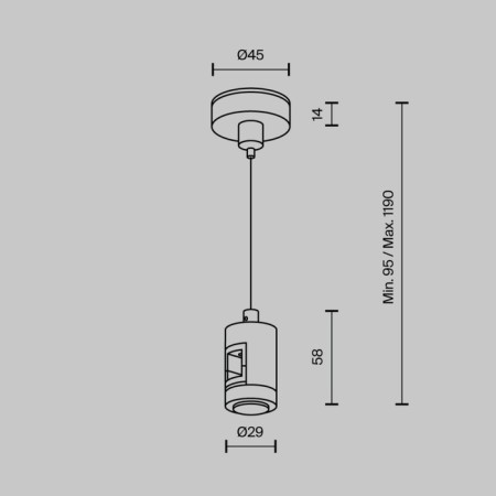 Components for the track system Technical tra157SW-S1-BS-4