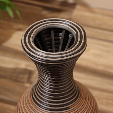 Vase wicker, floor 24x24x60 cm (+/- 2 cm)-1