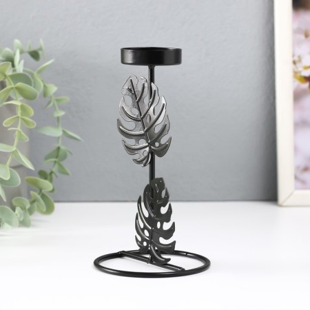 Summary Metal for 1 candle "Two sheets of monsters" d = 4 cm 8x8x13.5 cm-4
