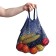ALOSKA 37 x 20 cm, handle 12 cm, cell 1.5 cm, blue