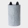 Funny “cat” storage basket, gray color