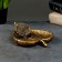 Candy Candy "Hedgehog on a leaf" Gold, 9x10x10cm