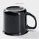 Mug ceramic shade "Emal", 340 ml, black color