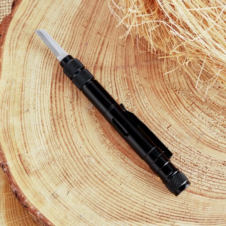 Peak-glass with a flashlight and a knife 16cm-3