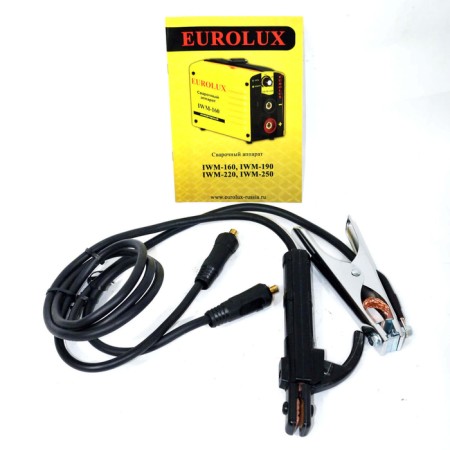Welding apparatus inverter Euroleux iWm220, 220 V, 10-220 A, IP21, arc 28.8 V-1