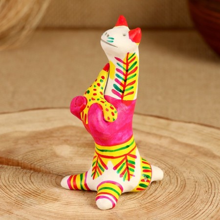 Filimonovskaya toy "Cat", 10 x 13 cm-2
