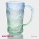 Glass glass "Ice", 340 ml, blue-green color
