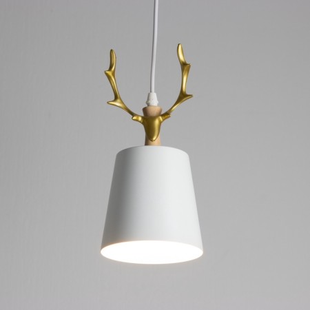 Lamp Bayerlux "Deer" 1khe27 40W White-gold 13x13x100 cm-2