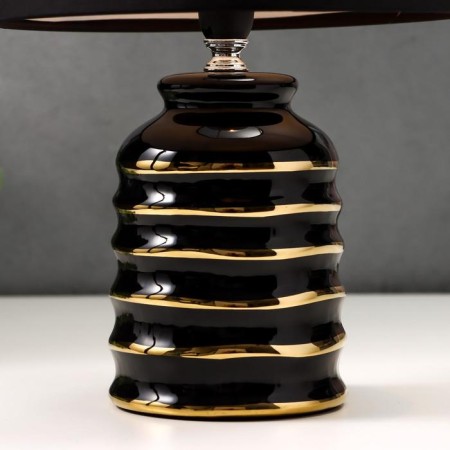 HELP lamp 16610/1BK E14 40W Black-gold 20x20x32.5 cm Risalux-4