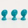 Miniature Puppet "Fan", set of 3 pcs., Size 1 pc. - 2 × 1 × 2.5 cm