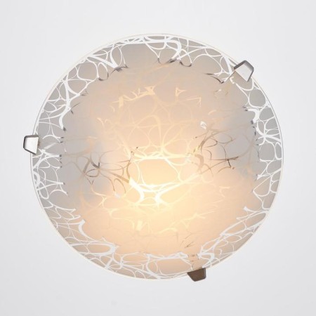 The lamp is wall-flowing "Krakelyur 2 lamps" E27 60W 30 cm.