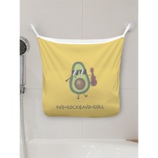 Organizer in a bathtub on suction cups 