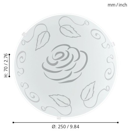 Lamp Mars 60W E27 white-1