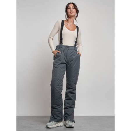 Semi -combinezone Ski Drapeted Women's, size 44, color gray color-9