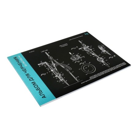 Album for drawing A4, 20 sheets on the gluing, 160g/m2-1
