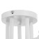 Chandelier gallop "Lika" 5x60W E27 white