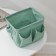 Storage basket "Tai", 2 pockets, 20 × 16 × 14 cm, green color