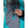 Ski jacket female, size 52, turquoise color
