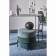 Norunn Puff, 480 × 480 × 450 mm, Shenill, green color