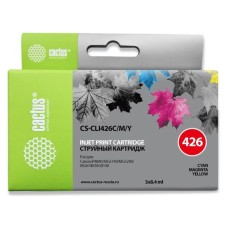 Inkjet cartridge Cactus cs-cali426c/m/y blue/purple/yellow set of maps. for Canon MG5140/5240/6
