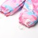 Winter jumpsuit for girls, pink color, height 80 cm
