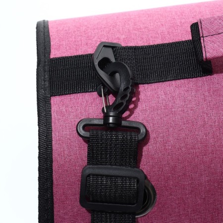 Bag-carrier for animals with a window, blue, 40 x 26 x 26 cm 92088456-5