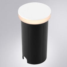 Тротуарный светильник Arte Lamp Piazza A3601IN-1WH, LED, 1 Вт, 5х5 см, 20 Лм, белый, чёрный
