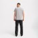 Pajama men's kaftan "morning" size 52, gray/black