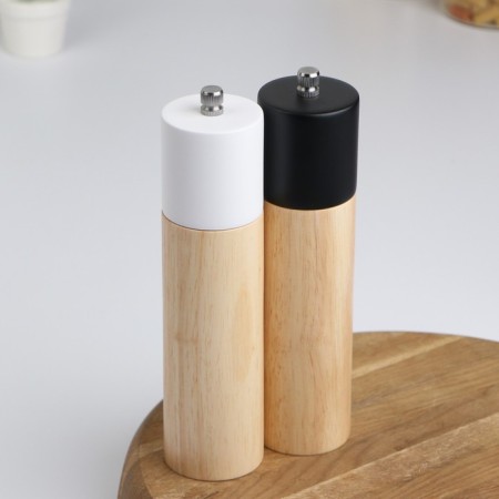 A set of mills "Panda", 5 × 21 cm, bamboo, ceramic mechanism-1