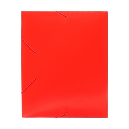 A4, 500MKM, calligrata elastic band on elastic band, root of 25 mm, up to 230 sheets, embossing "sand", red-6