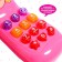 Musical phone “Little Princess”, light effects, Russian voice acting, works from batteries
