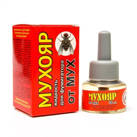 Additional felt-free bottle from fly agaric flies, a bottle, 30 ml