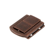 Castle Castle on a box ZM01, 3.2x2.5 cm, Copper color, 4 pcs TMP