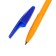 Ballic handle 0.7 mm, blue rod, orange case with a blue cap
