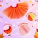 Carnival set "Autumn Fairy": skirt, wings, wreath