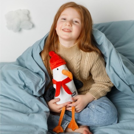 Soft toy "Seagull Winter", 24 cm-11