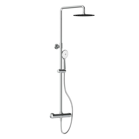 Shower system Cersanit Odra A63069, thermostatic, shower 3 modes, hose 150 mm