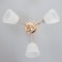 Ceiling Ceiling Ellie 3x40W E27 Gold 52x52x30 cm