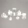 Cutilux CL140180, 76x76x31 cm, 8x60W, e14, light color is light