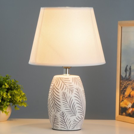 Paparotnik table lamp E27 40W white 22x22x34cm Risalux-1