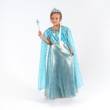 Ella carnival costume, dress, cloak, diadem, rod, braid, p. 36, height 140 cm