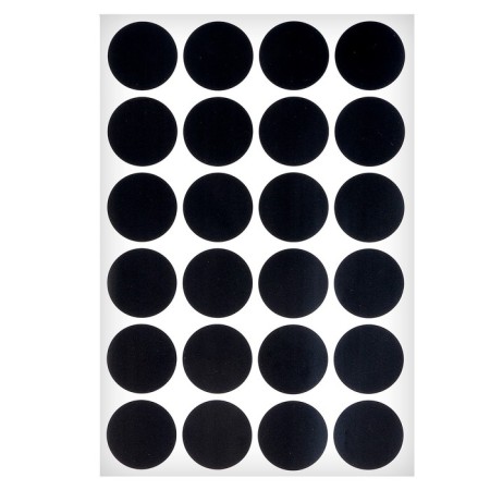 Stickers Waterproof "Circle", set of sheets 5 pcs., Cretaceous marker, diameter 1 stickers - 38 mm-3