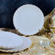 Set of plates Lenardi, porcelain, d = 20.5 cm, 6 pcs